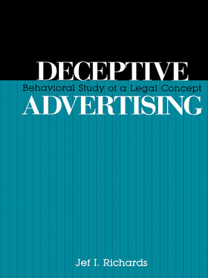 cover image of Deceptive Advertising